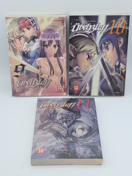 7x Übel Blatt Manga Konvolut Band 2/3/6/8-11